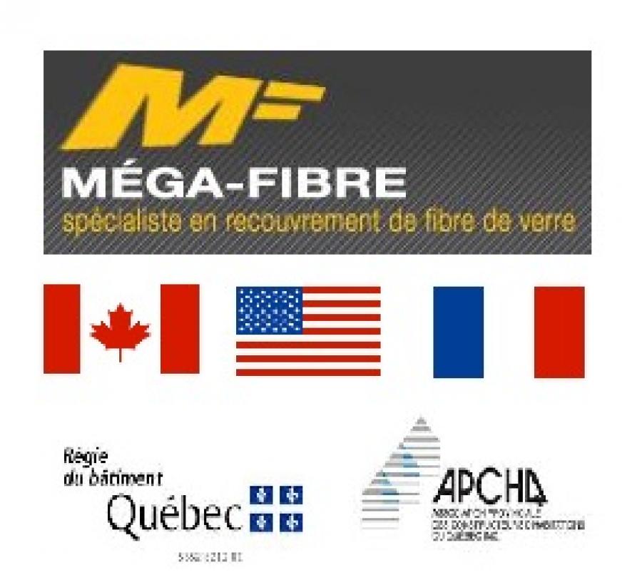 Recouvrement de fibre de verre Québec Logo